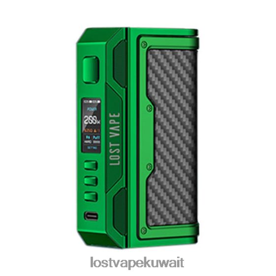 Lost Vape Centaurus سعر F2T0B8184 | Lost Vape Thelema كويست 200 واط مود ألياف الكربون/الأخضر