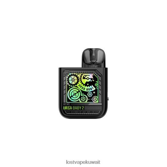 Lost Vape Centaurus سعر F2T0B8354 | Lost Vape URSA Baby 2 عدة | نظام جراب البوب ​​الأسود/الوقت والعتاد