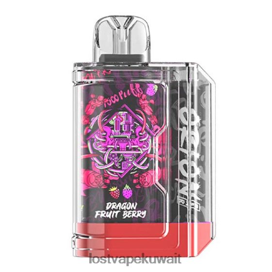 Lost Vape Centaurus سعر F2T0B864 | Lost Vape Orion شريط يمكن التخلص منه | 7500 نفخة | 18 مل | 50 ملغ توت فاكهة التنين