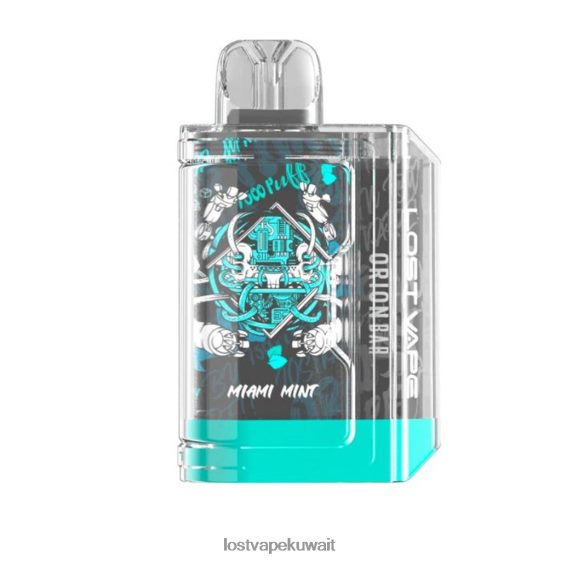Lost Vape Centaurus سعر F2T0B884 | Lost Vape Orion شريط يمكن التخلص منه | 7500 نفخة | 18 مل | 50 ملغ ميامي النعناع