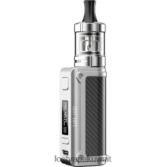 Lost Vape Cyborg سعر F2T0B8117 | Lost Vape Thelema طقم صغير 45 وات | خزان يو بي لايت الفضة الفضائية