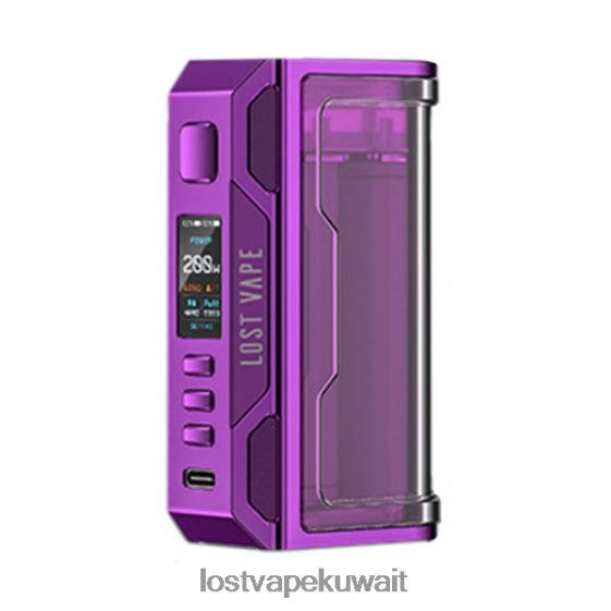 Lost Vape Cyborg سعر F2T0B8187 | Lost Vape Thelema كويست 200 واط مود أرجواني/واضح