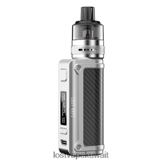 Lost Vape Cyborg سعر F2T0B8247 | Lost Vape Thelema طقم صغير 45 وات | خزان جراب UB لايت الفضة الفضائية