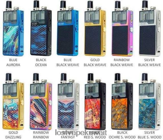 Lost Vape Cyborg سعر F2T0B8397 | Lost Vape Quest طقم جهاز أوريون كيو بود كامل نسج أسود