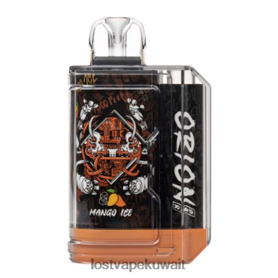 Lost Vape Cyborg سعر F2T0B857 | Lost Vape Orion شريط يمكن التخلص منه | 7500 نفخة | 18 مل | 50 ملغ جليد المانجو
