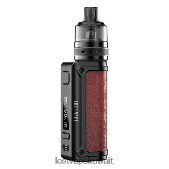 Lost Vape سعر F2T0B8243 | Lost Vape Thelema طقم صغير 45 وات | خزان جراب UB لايت الأحمر الصوفي