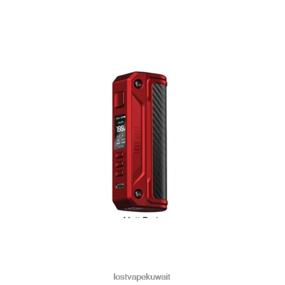 Lost Vape سعر F2T0B8253 | Lost Vape Thelema مود سولو 100 واط ماتي الأحمر/ألياف الكربون