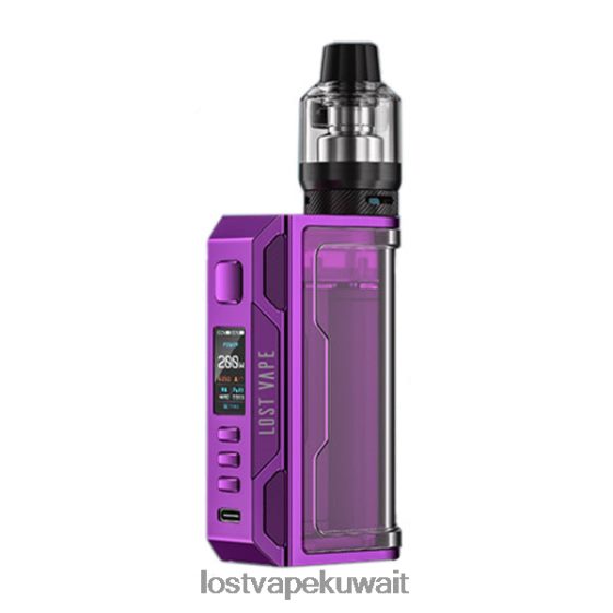 Lost Vape Flavors F2T0B8148 | Lost Vape Thelema مجموعة كويست 200 واط أرجواني/واضح
