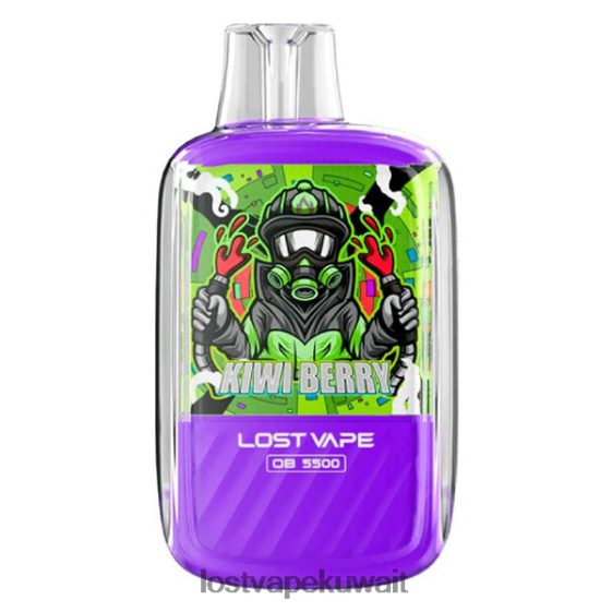 Lost Vape Kuwait City F2T0B8102 | Lost Vape Orion ob5500 5500 نفث 14 مل 50 ملغ يمكن التخلص منها التوت الكيوي