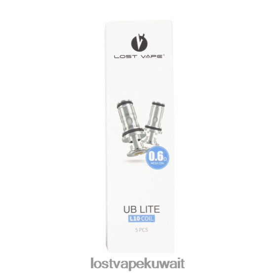 Lost Vape Kuwait City F2T0B8122 | Lost Vape UB ملفات لايت (5 عبوات) l10 0.6ohm لفائف