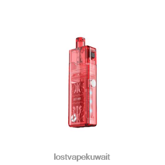 Lost Vape Kuwait City F2T0B8202 | Lost Vape Orion طقم جراب فني أحمر واضح