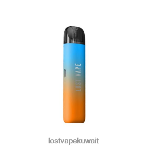Lost Vape Kuwait City F2T0B8212 | Lost Vape URSA S طقم جراب برتقالي سماوي