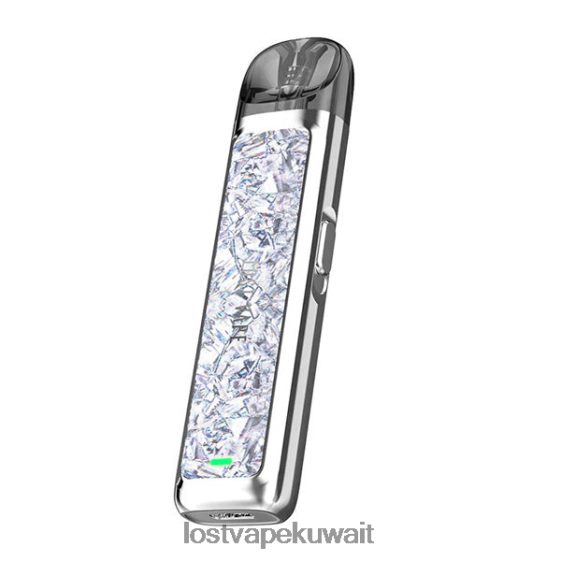 Lost Vape Kuwait City F2T0B8232 | Lost Vape URSA طقم جراب | 800 مللي أمبير الصقيع الفضي