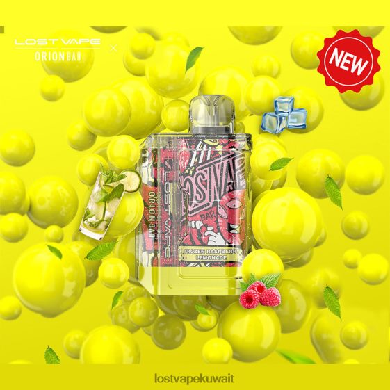 Lost Vape Kuwait City F2T0B892 | Lost Vape Orion شريط يمكن التخلص منه | 7500 نفخة | 18 مل | 50 ملغ عصير ليمون التوت المجمد