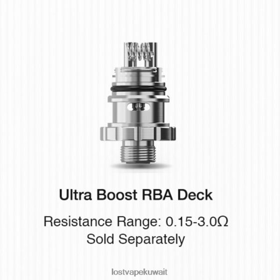 Lost Vape Kuwait F2T0B8351 | Lost Vape Ultra ملفات التعزيز (5 عبوات) سطح السفينة RBA