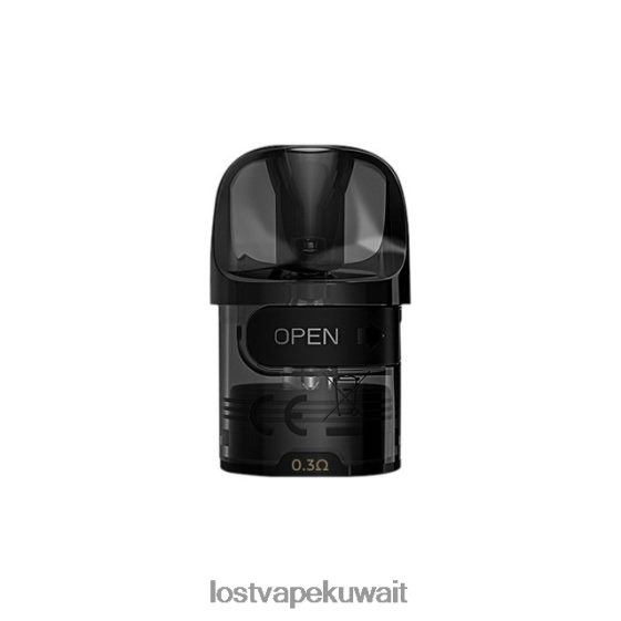 Lost Vape Kuwait F2T0B8381 | Lost Vape E-Plus القرون (3 عبوات) 0.3 أوم