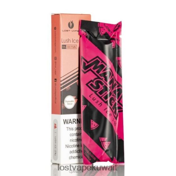 Lost Vape Kuwait F2T0B8521 | Lost Vape Mana عصا يمكن التخلص منها | 300 نفخة | 1.2 مل الجليد الخصب 5%