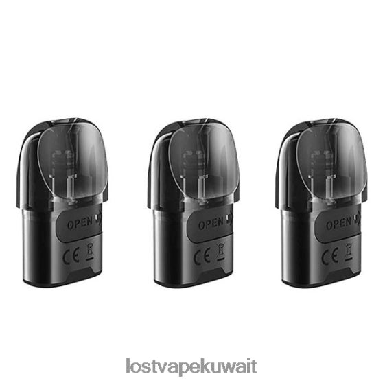 Lost Vape Quest سعر F2T0B8126 | Lost Vape URSA القرون البديلة | 2.5 مل (3 عبوات) الأخضر 1. أوم