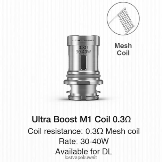 Lost Vape Quest سعر F2T0B8346 | Lost Vape Ultra ملفات التعزيز (5 عبوات) م1 v2 0.3 أوم