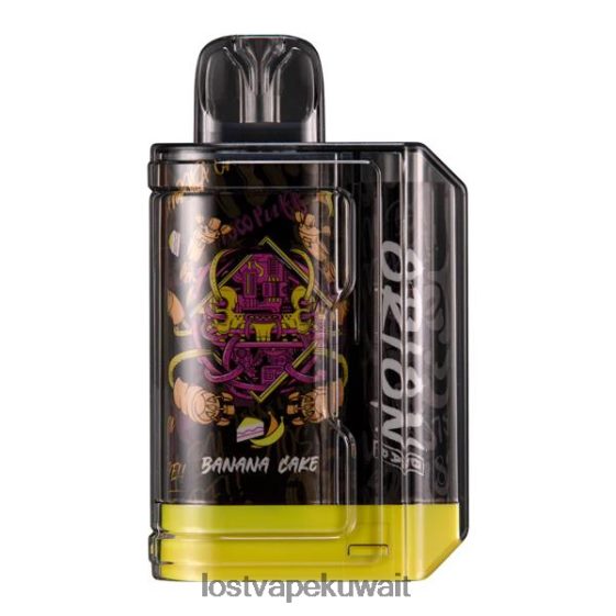 Lost Vape Quest سعر F2T0B856 | Lost Vape Orion شريط يمكن التخلص منه | 7500 نفخة | 18 مل | 50 ملغ كعكة الموز