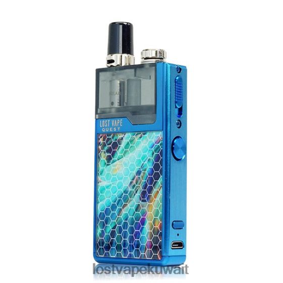 Lost Vape Review F2T0B8470 | Lost Vape Quest طقم جهاز أوريون كيو بود كامل أزرق/شفق
