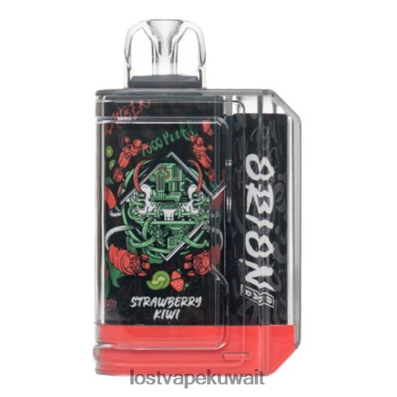 Lost Vape Review F2T0B850 | Lost Vape Orion شريط يمكن التخلص منه | 7500 نفخة | 18 مل | 50 ملغ كيوي فراولة