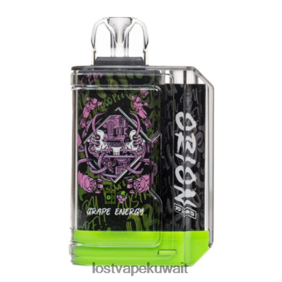 Lost Vape Review F2T0B860 | Lost Vape Orion شريط يمكن التخلص منه | 7500 نفخة | 18 مل | 50 ملغ طاقة العنب