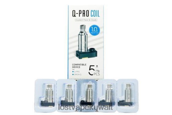 Lost Vape Wholesale F2T0B8409 | Lost Vape Orion ملفات كيو برو (5 عبوات) 1. أوم