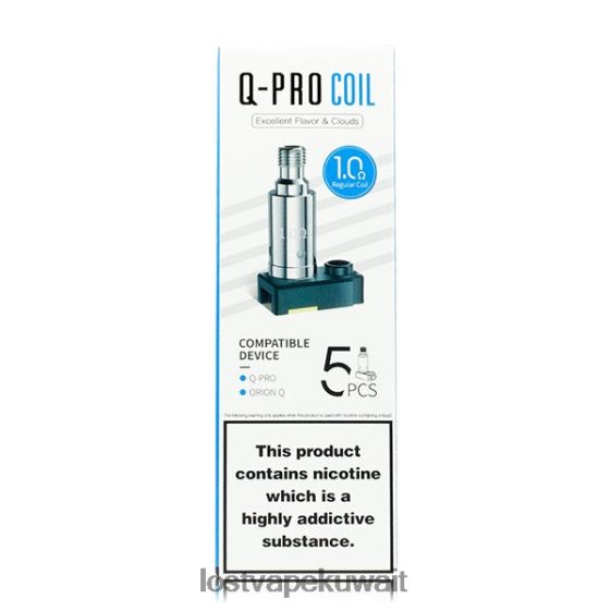 Lost Vape Wholesale F2T0B8409 | Lost Vape Orion ملفات كيو برو (5 عبوات) 1. أوم