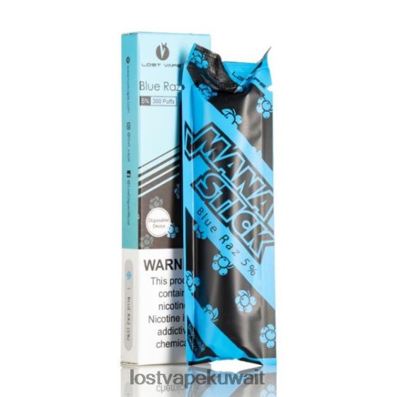 Lost Vape Wholesale F2T0B8519 | Lost Vape Mana عصا يمكن التخلص منها | 300 نفخة | 1.2 مل بلو راز 5%