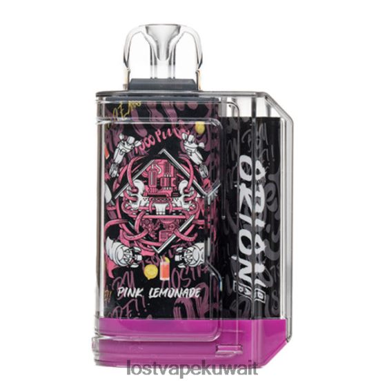 Lost Vape Wholesale F2T0B859 | Lost Vape Orion شريط يمكن التخلص منه | 7500 نفخة | 18 مل | 50 ملغ عصير الليمون الوردي