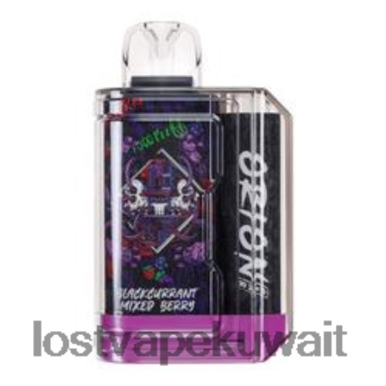 Lost Vape Wholesale F2T0B869 | Lost Vape Orion شريط يمكن التخلص منه | 7500 نفخة | 18 مل | 50 ملغ التوت الأسود المختلط