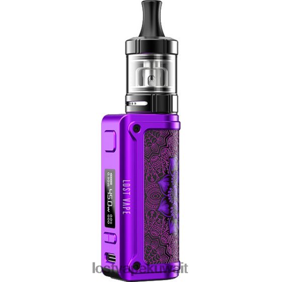 Ursa Lost Vape سعر F2T0B8115 | Lost Vape Thelema طقم صغير 45 وات | خزان يو بي لايت الناجي الأرجواني