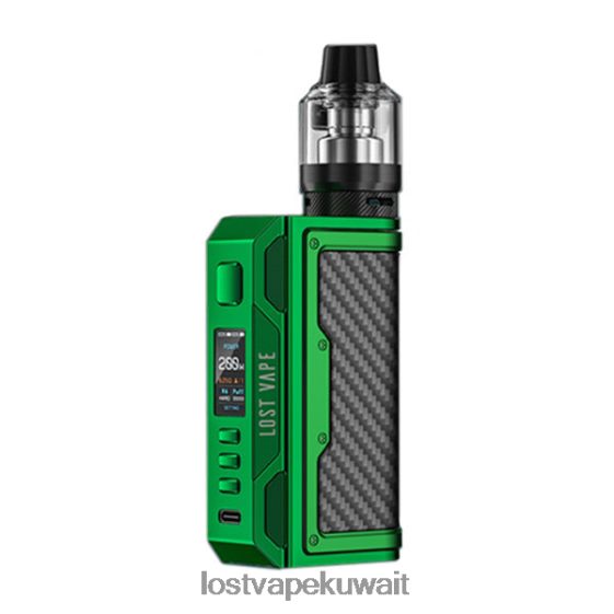 Ursa Lost Vape سعر F2T0B8145 | Lost Vape Thelema مجموعة كويست 200 واط ألياف الكربون/الأخضر