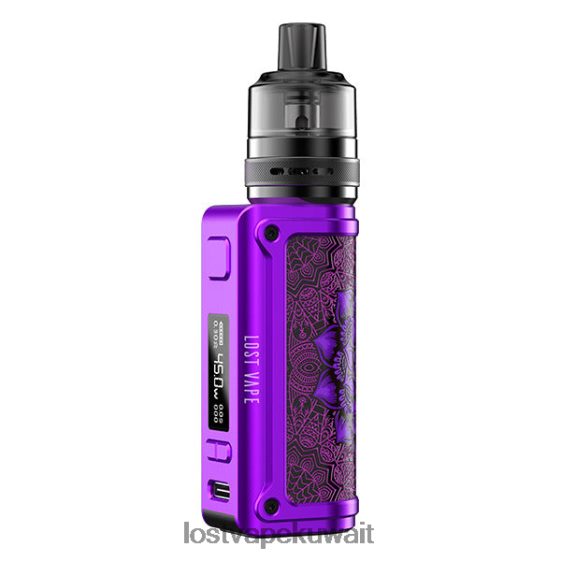 Ursa Lost Vape سعر F2T0B8245 | Lost Vape Thelema طقم صغير 45 وات | خزان جراب UB لايت الناجي الأرجواني