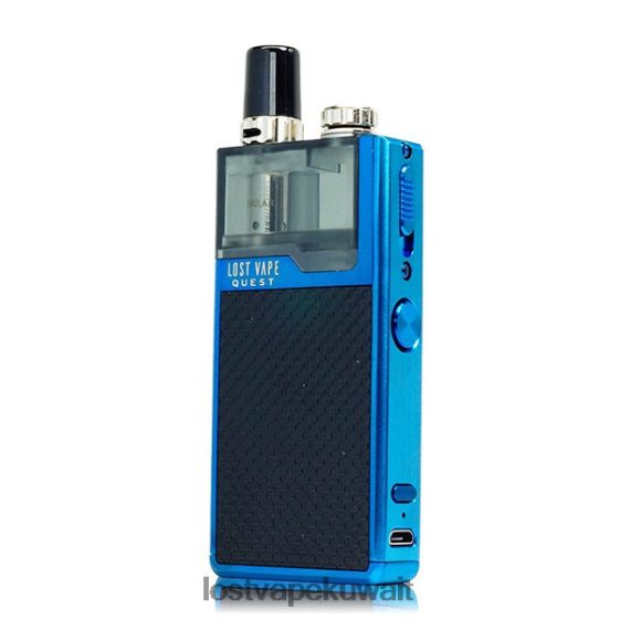 Ursa Lost Vape سعر F2T0B8465 | Lost Vape Quest طقم جهاز أوريون كيو بود كامل نسج أزرق/أسود