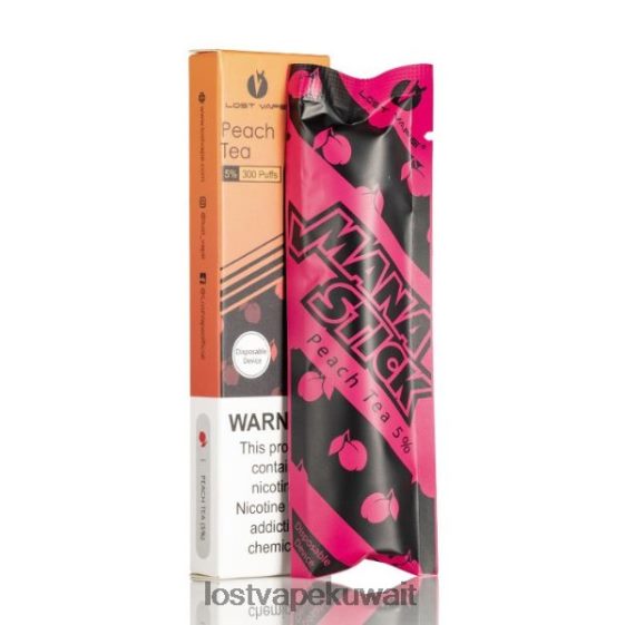 Ursa Lost Vape سعر F2T0B8525 | Lost Vape Mana عصا يمكن التخلص منها | 300 نفخة | 1.2 مل شاي خوخ 5%