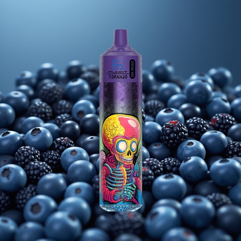 Fumot RandM Tornado 30000 Puffs - Blueberry Blackberry (30mL, 5%, 600mAh)