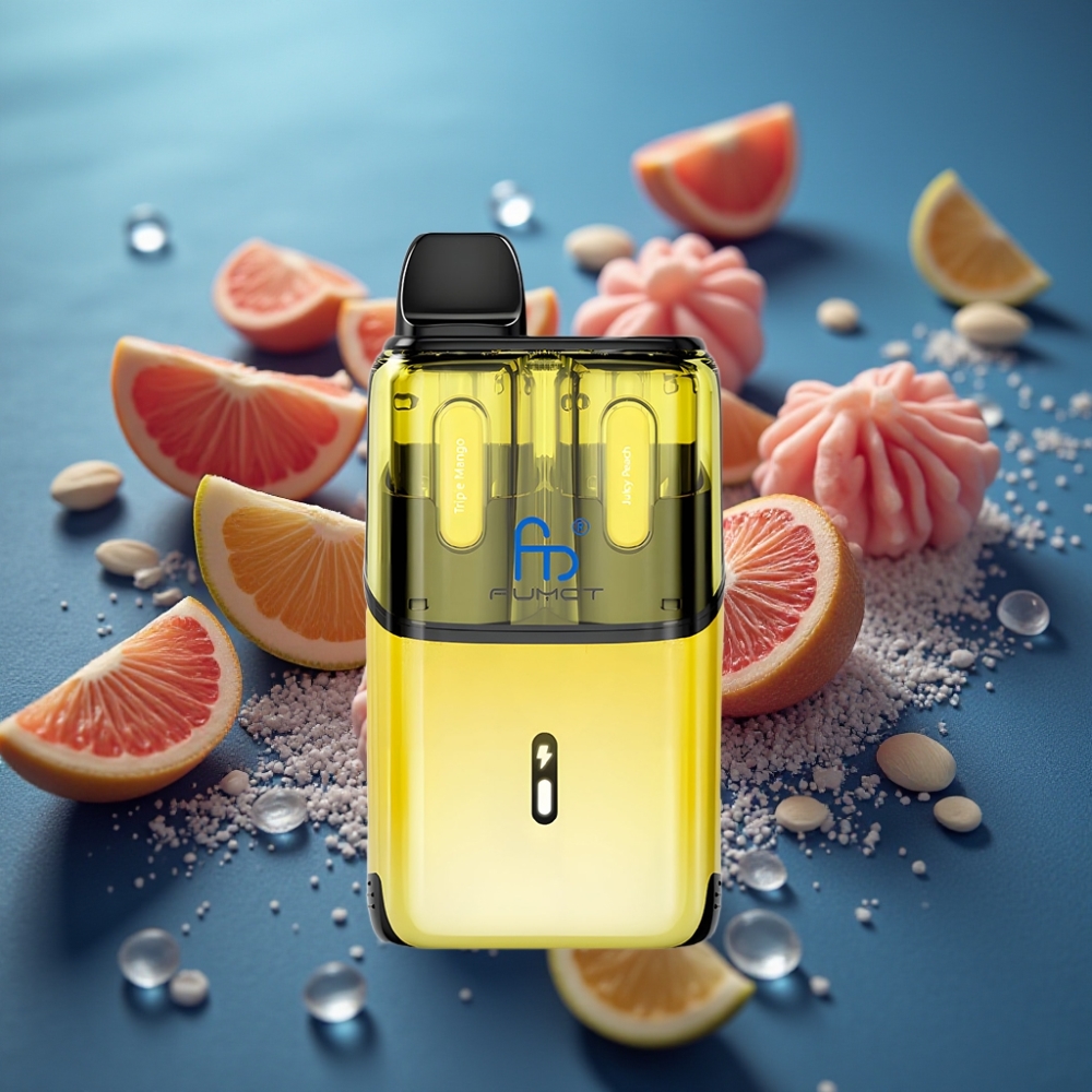 Fumot Ultra T32000 Disposable Vape - حلوى قوس قزح (24ml، 20mg، شحن Type-C)