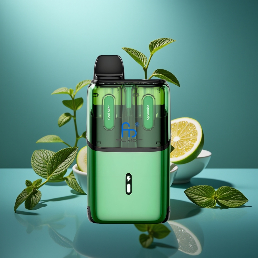 Fumot Ultra T32000 Disposable Vape - نعناع منعش (24ml، 20mg، شحن Type-C)