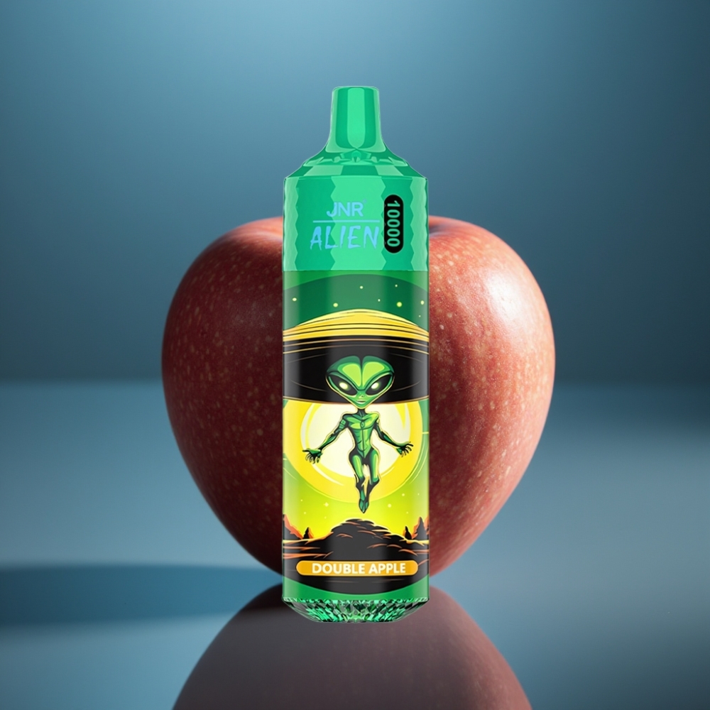 JNR Alien 10000 Puffs Double Apple - 850mAh - Type-C - RGB