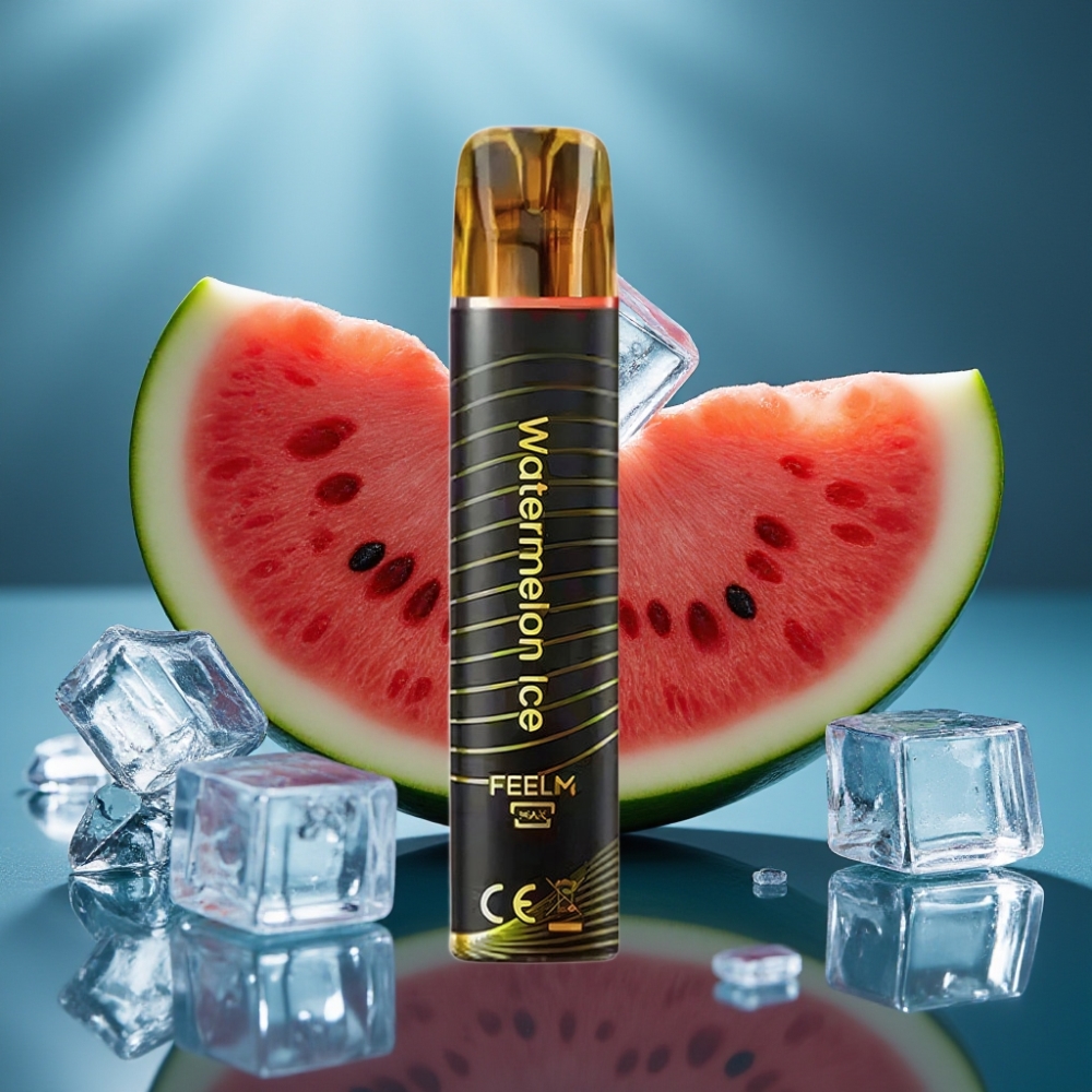 JNR Black&Golden 800 Puffs Disposable Vape بطيخ مثلج