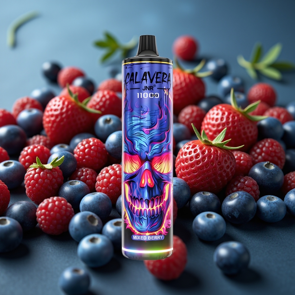 JNR Calavera 11000 Puffs بخليط التوت شاحن Type-C بطارية 850mAh