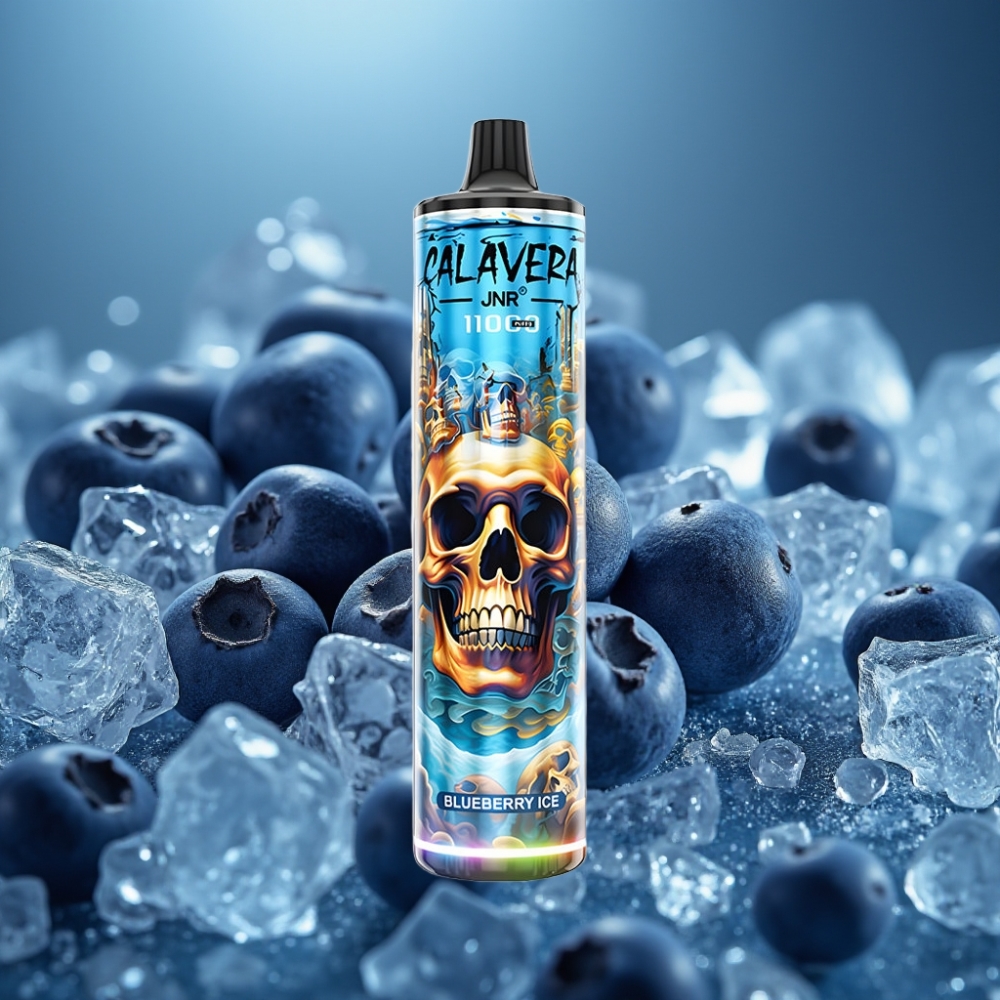 JNR Calavera 11000 Puffs بخاخة بلو بيري آيس بشاحن Type-C وبطارية 850mAh