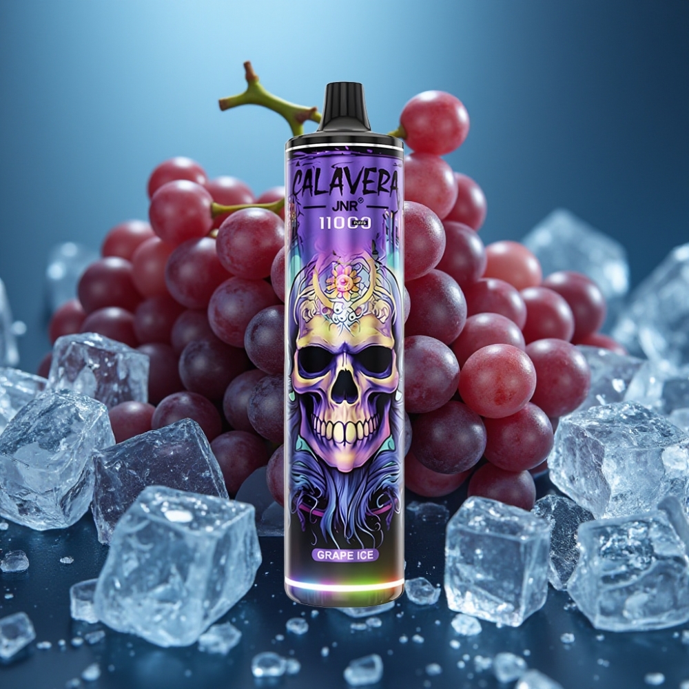 JNR Calavera 11000 Puffs Vape Grape Ice – 850mAh – Type-C
