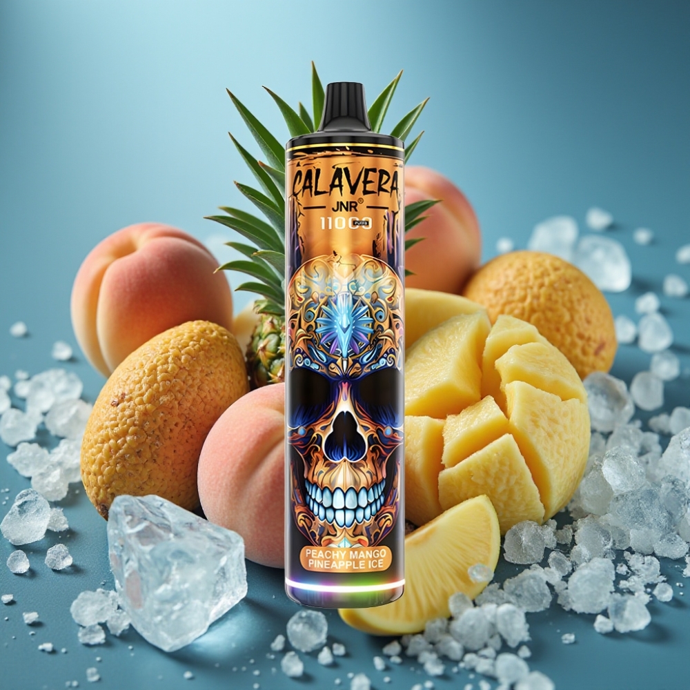 JNR Calavera 11000 Puffs بخوخ مانجو أناناس آيس شيشة إلكترونية