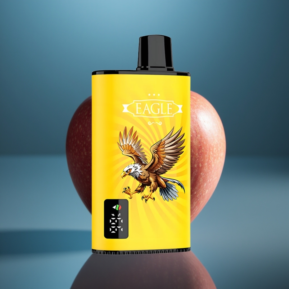 JNR EAGLE Smart 23000 Puffs Double Apple Disposable Vape with Digital Screen & Adjustable Airflow