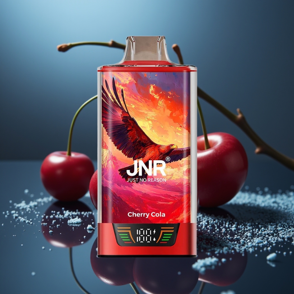 JNR Falcon Pro 28000 Disposable Vape - 30ml, 950mAh, كرز كولا (Cherry Cola)