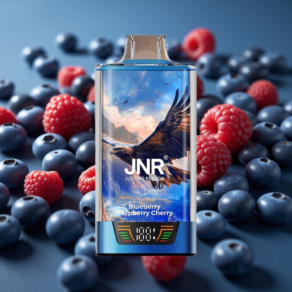 JNR Falcon Pro 28000 Disposable Vape - توت - توت العليق - كرز (Blueberry Raspberry Cherry)