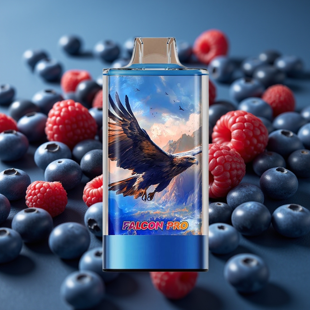 JNR Falcon Pro 28000 Disposable Vape - توت - توت العليق - كرز (Blueberry Raspberry Cherry)